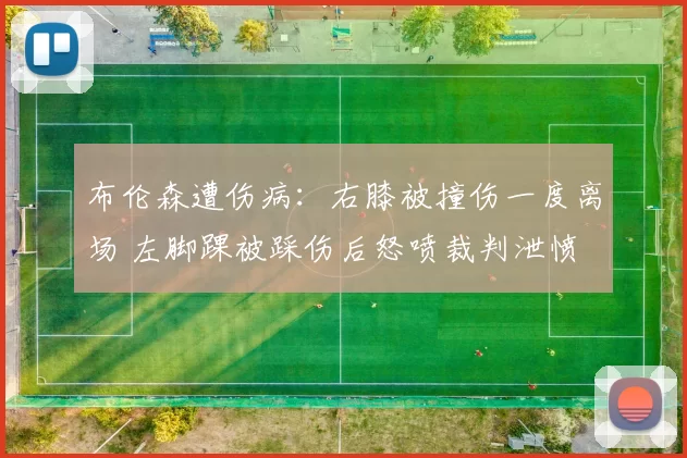 布伦森遭伤病:右膝被撞伤一度离场 左脚踝被踩伤后怒喷裁判泄愤